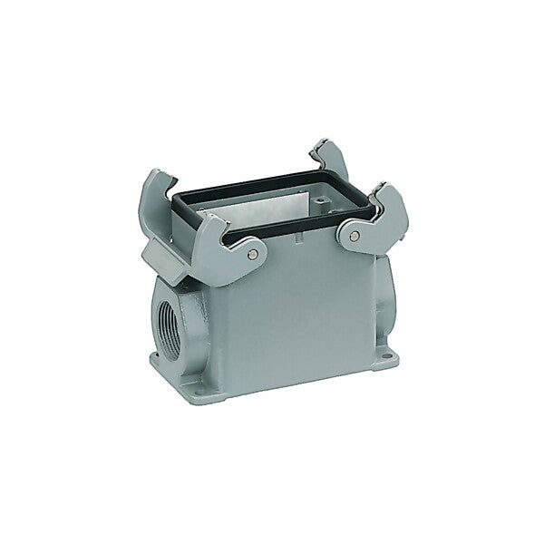 HARTING Sockelgehaeuse Baugr. 32A 2 Kabelausgänge 19200320272